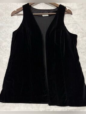 Vintage Sears Jr Bazaar velvet vest
